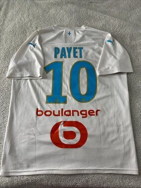 Olympique Marseille #10 Dimitri Payet 2019-20 🇫🇷 Ligue 1 Home Puma Jersey